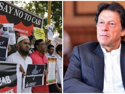 بھارتی شہریت کا نیا قانون انسانی حقوق اور دو طرفہ معاہدوں کی خلاف ورزی ہے،عمران خان