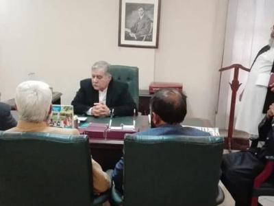 صوبائی وزیر کرنل (ر) ملک محمد انور سے ایم پی اے ملک جمشید الطاف و دیگر کی ملاقات، پنڈسلطانی اور چھپ کے کمپیوٹرز ریکارڈ سنٹر بارے تبادلہ خیال 