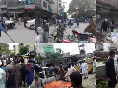 اٹک،ریڑھی بان پاشا پٹرولیم کے عقب میں سبزی فروٹ بازار میں منتقل