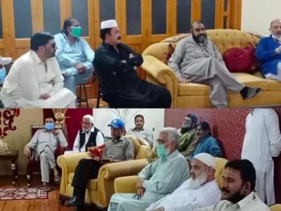 اٹک، انجمن تاجران کے وفد کی سید یاور حسین بخاری سے ملاقات