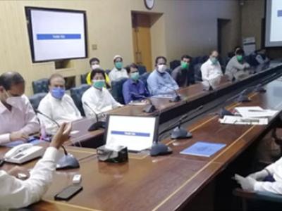 کوروناصورتحال و اقدامات، ملک امین اسلم کی زیرصدارت ڈی سی آفس میں اجلاس 