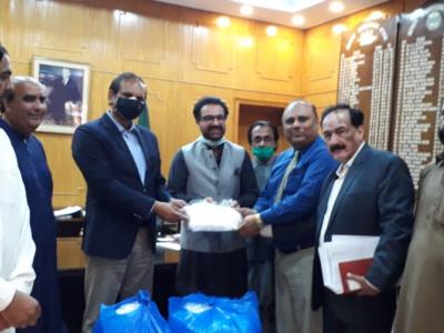 ضلعی انتظامیہ کو خراج تحسین ،مشکل حالات میں عوام کیساتھ ہیں،قاضی احمد اکبر