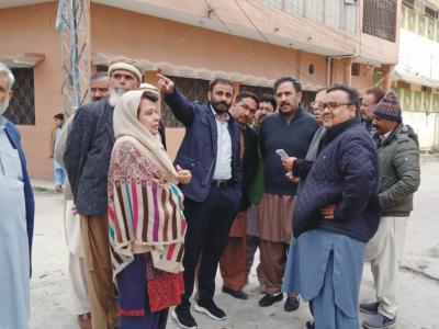 ایڈیشنل ڈپٹی کمشنرجنرل چوہدری ضیغم کا پیپلز کالونی اٹک کا دورہ 